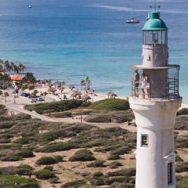 California lighthouse noord aruba buki di pret