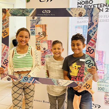 The currency of Aruba Centrale bank van Aruba buki di pret