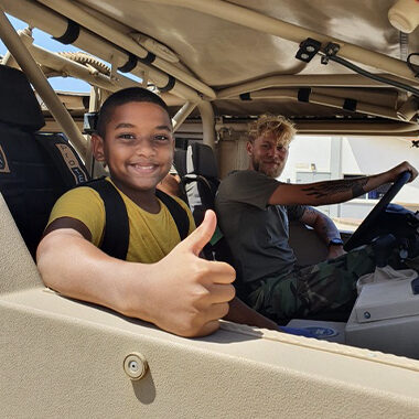 korps mariniers kazerne tour sport games buki di pret aruba