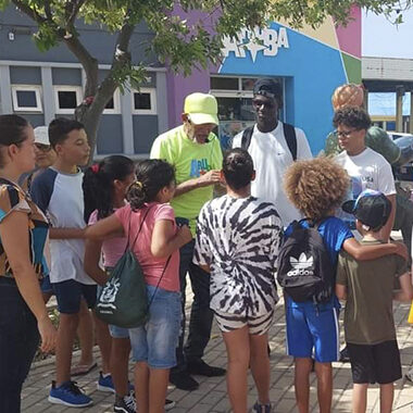 historical tour san nicolas aruba Kratos consultants buki di pret