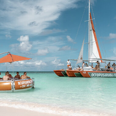 octopus aruba catamaran tours buki di pret