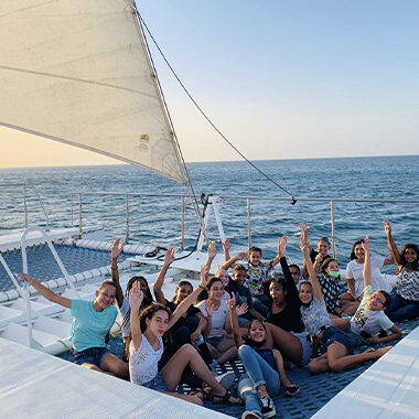 Sail snorkling cruise pelican adventures Aruba buki di pret