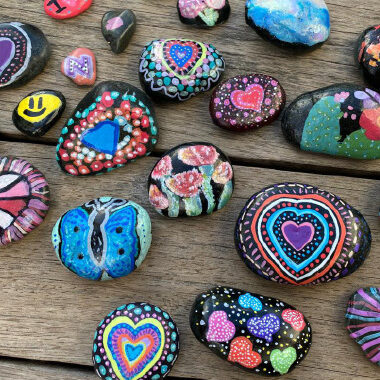 skilzz rock painting self confidence buki di pret aruba